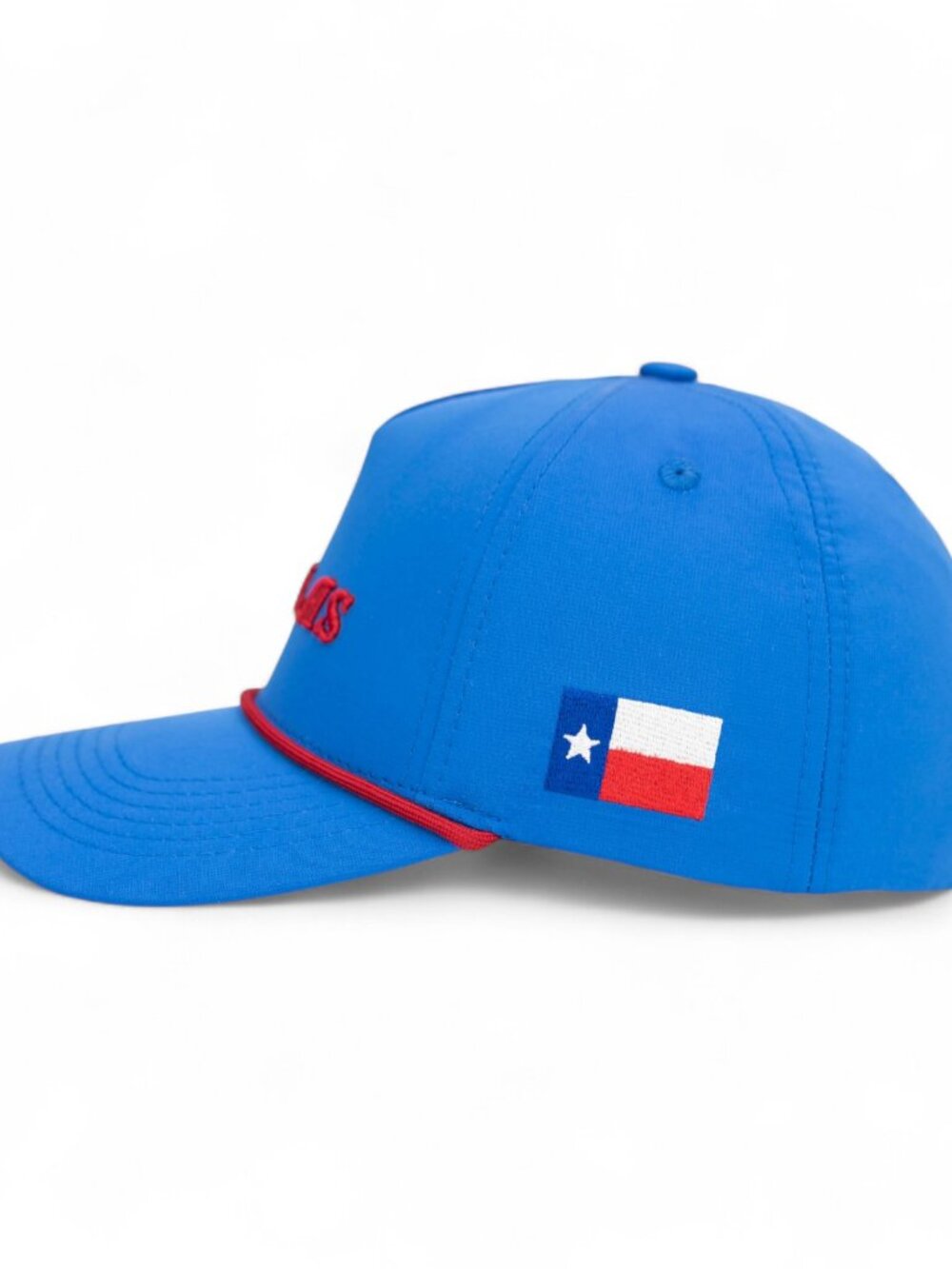 Dallas Performance Rope Hat - Blue/Red - Picture 3 of 4